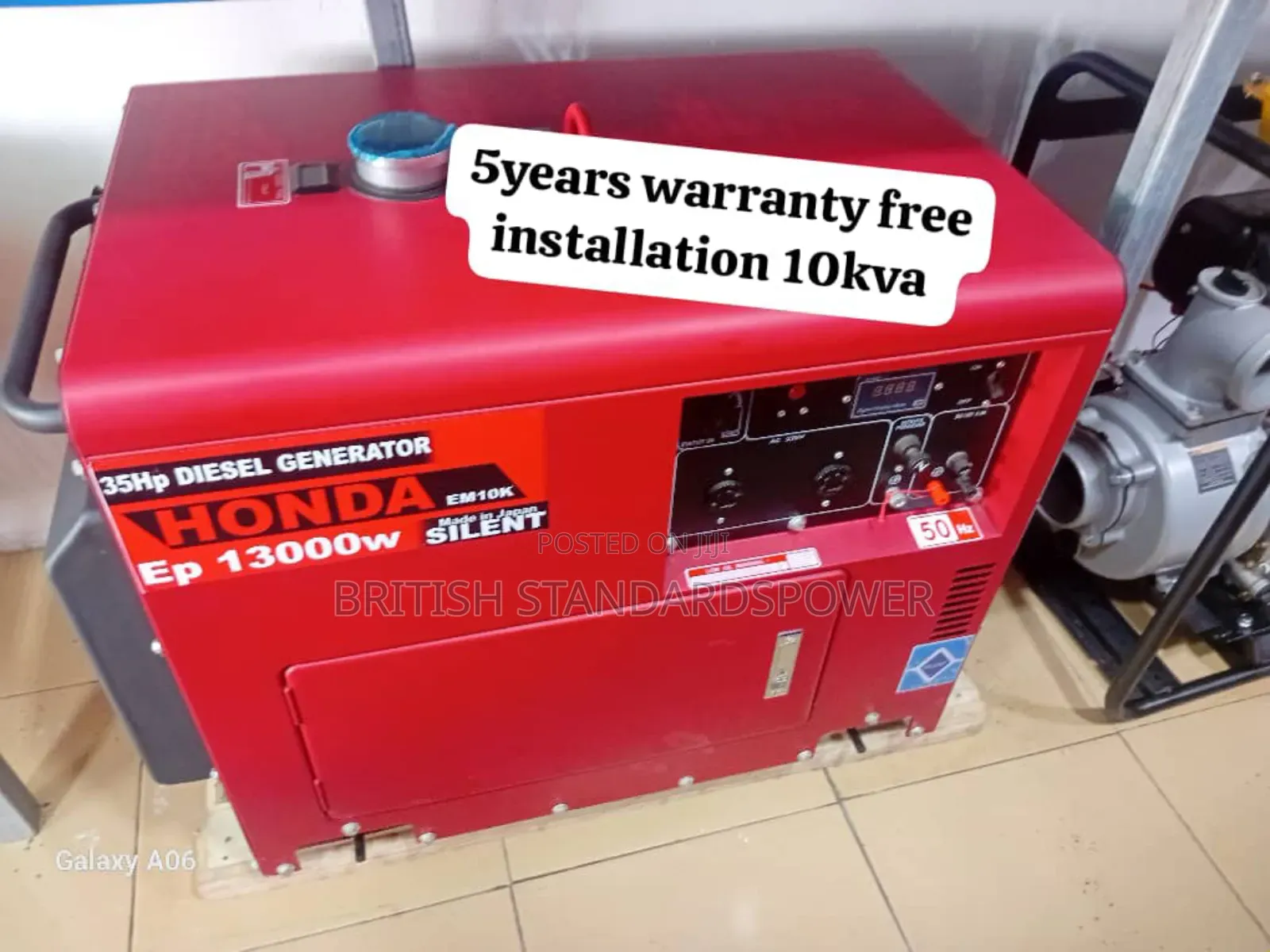 Large Extra Capacity 10kva Honda Diesel Genset Diesel