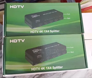 Photo - 4port Hdmi Splitter 1x4 Splitter 3d