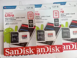 32gb Micro Sd Card for Phone or Camera High Speed Sandisk