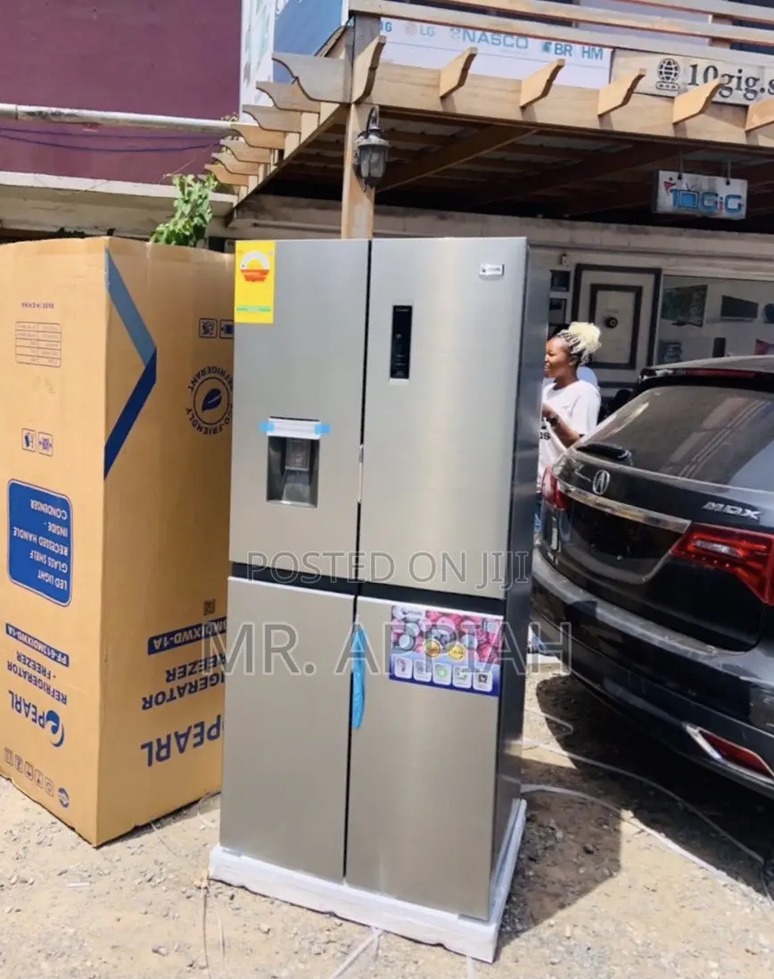 Super Cooling Pearl Side by Side Fridge(Pf -613md)Gray.