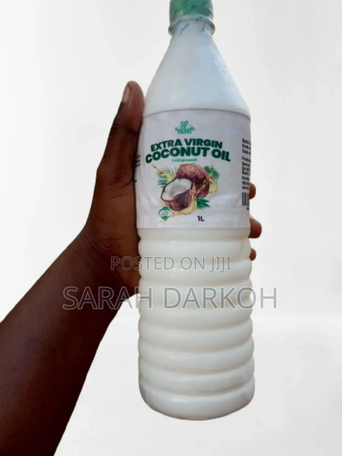Extra Virgin Coconut Oil(Cold Pressed)1liter