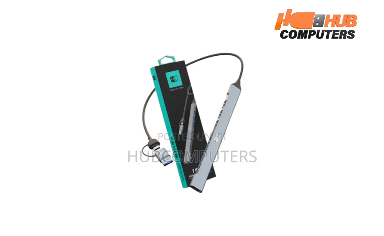 Heatz Zuo8 Multi Port Hub 8 in 1