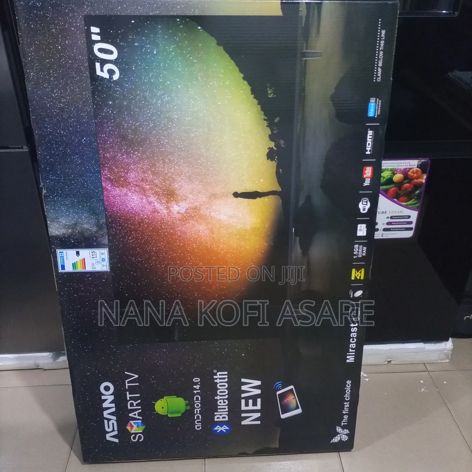 Asano 50inch Tv Android 14