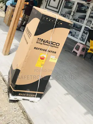 Original Nasco Topfreezer Nas-18kd Doubledoor Fridge