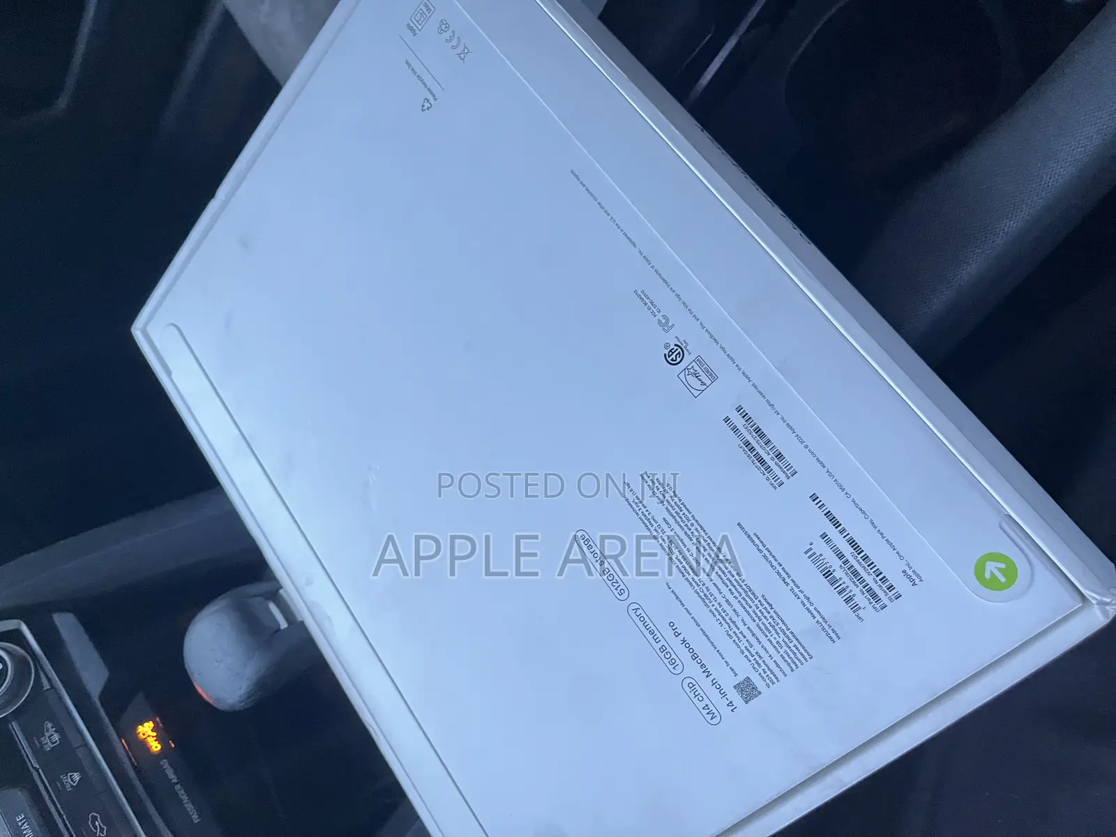 New Laptop Apple MacBook Pro 2024 M4 14-inch 16GB Apple M4 SSD 512GB