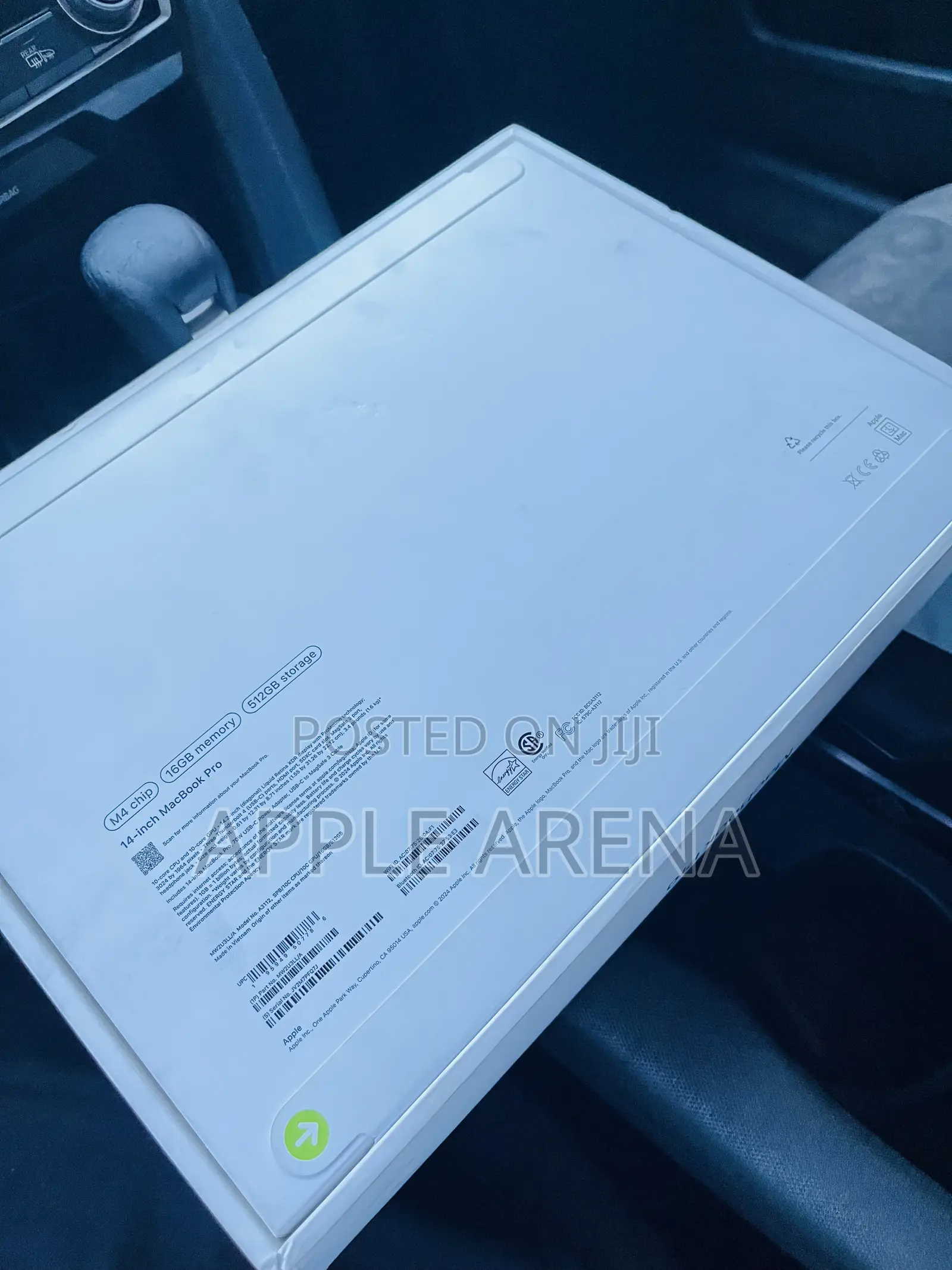 New Laptop Apple MacBook Pro 2024 M4 14-inch 16GB Apple M4 SSD 512GB