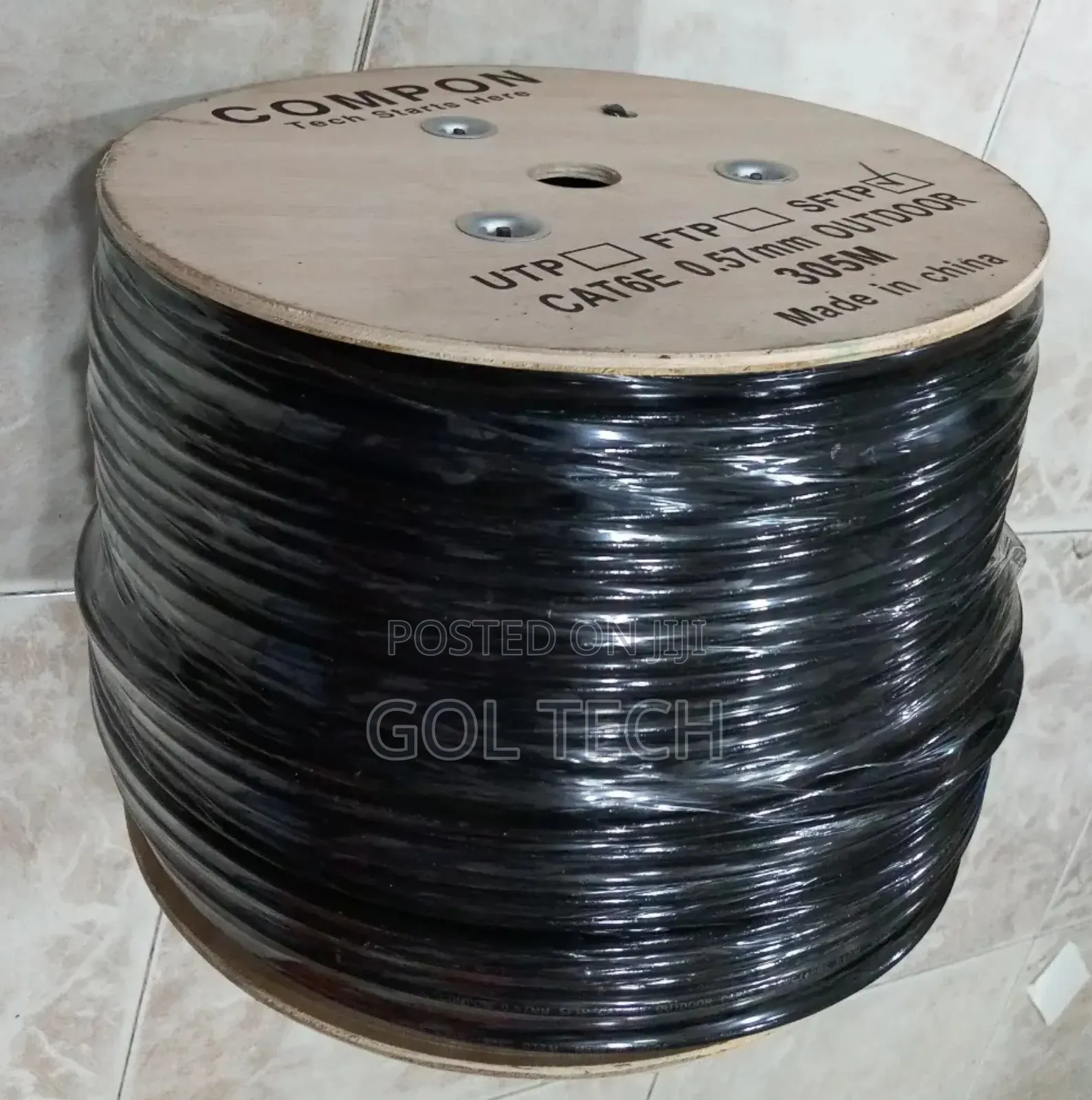 Cat6 Outdoor Cable 305m SFTP Compon 0.57mm