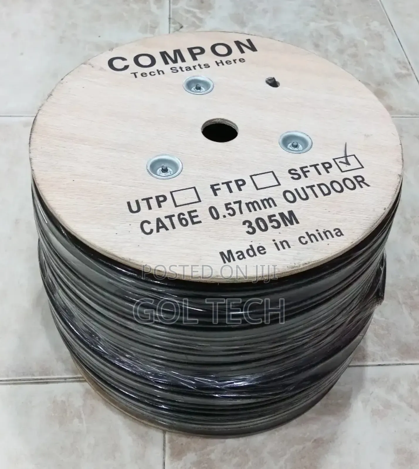 Cat6 Outdoor Cable 305m SFTP Compon 0.57mm