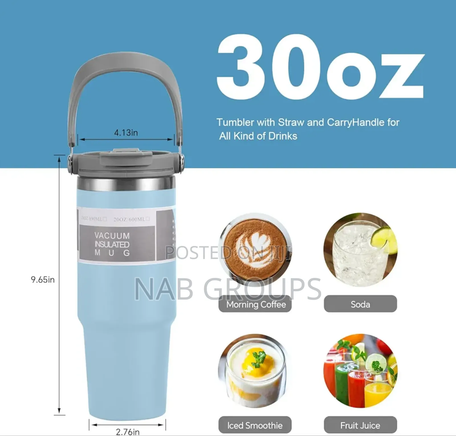 900ml Tumbler Flask
