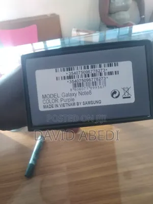 New Samsung Galaxy Note 8 128 GB Purple