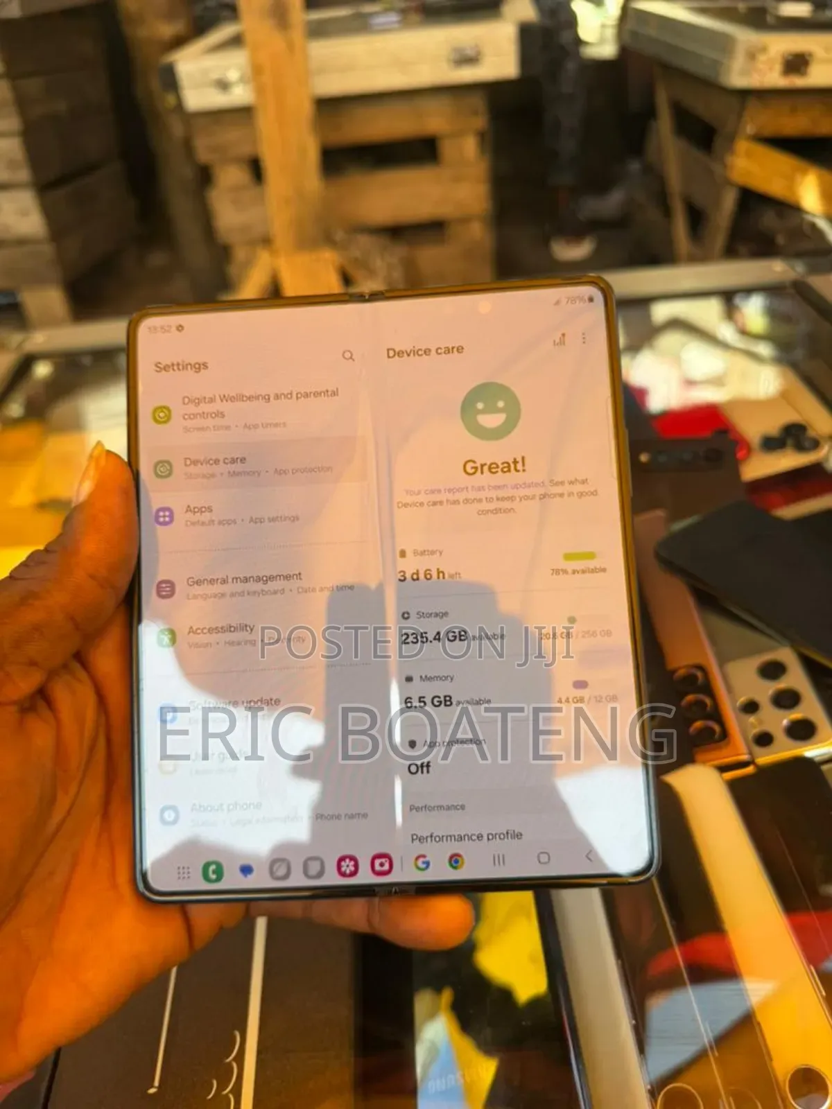 Samsung Galaxy Z Fold 5 256 GB Black
