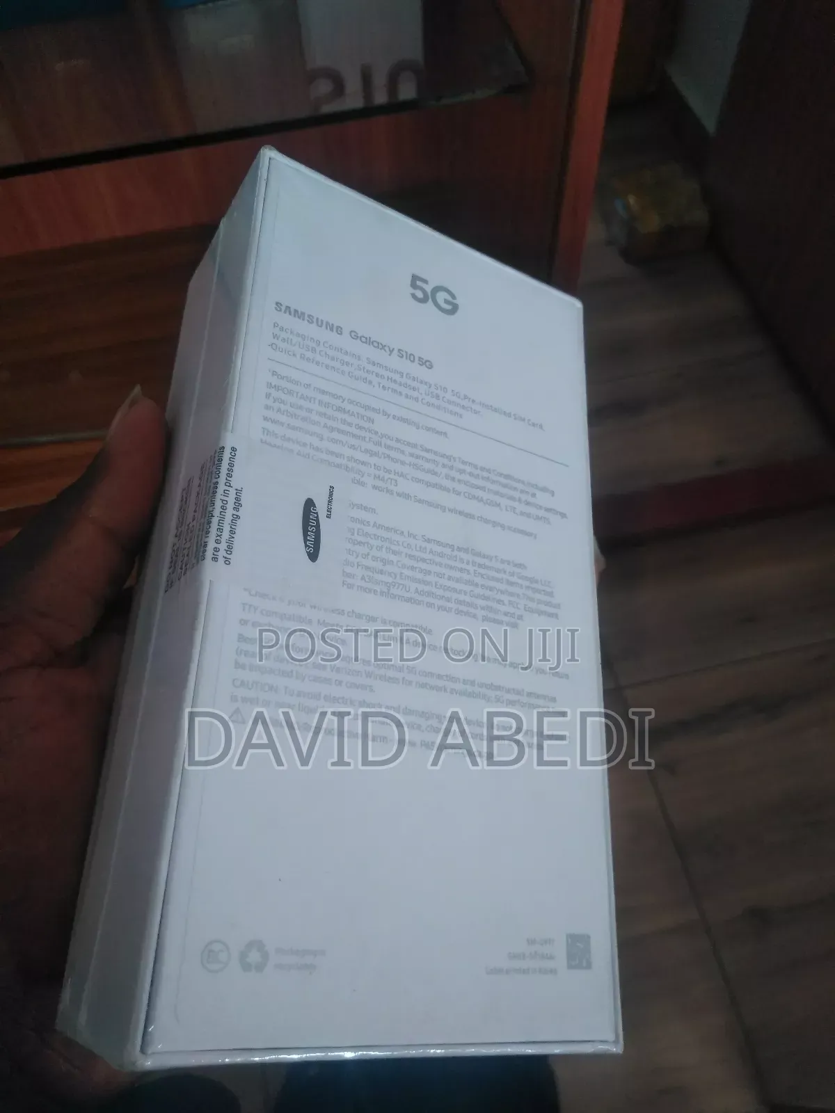 New Samsung Galaxy S10 5G 256 GB Black