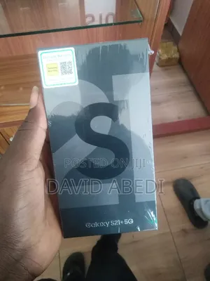 New Samsung Galaxy S21+ 5G 256 GB Black