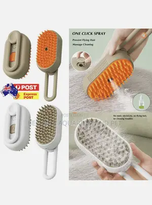 3 in 1 Cat and Dog Steamy Pet Grooming Massage Brush