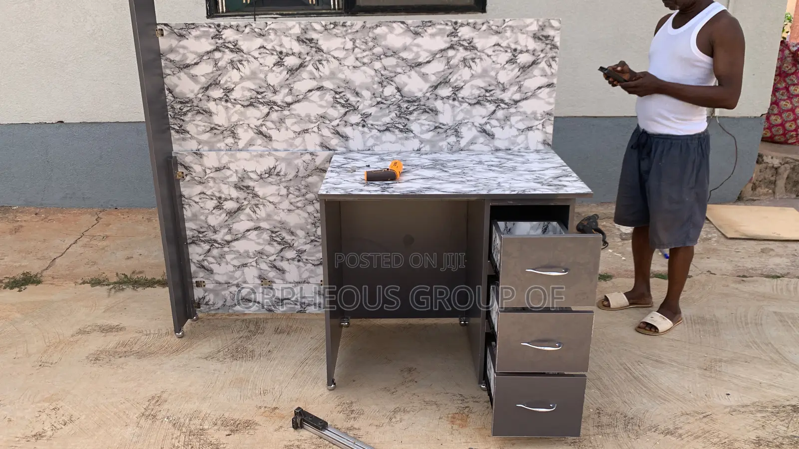 Modern Office Desk (Mdf)