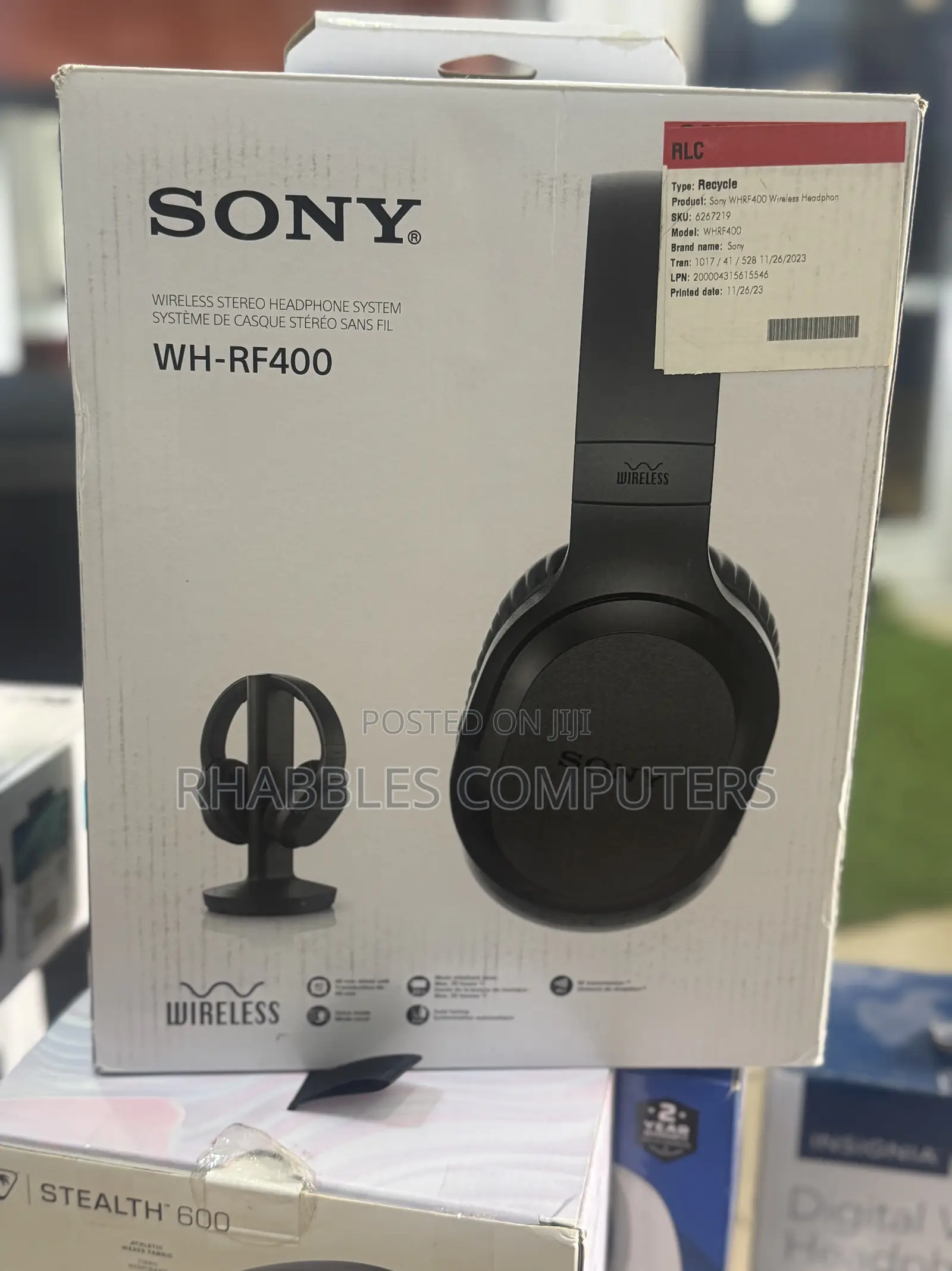 Sony Wh-Rf400 Wireless Headphones