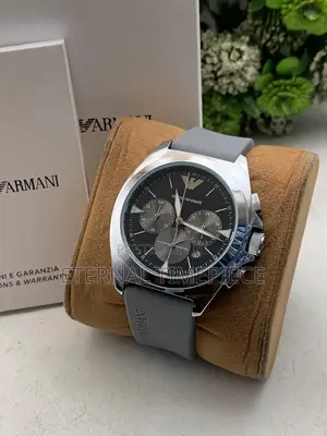 Photo - Silicon Strap Armani Chronograph Collection