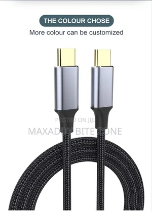 1.5m Typec to C Thunderbolt3 Extend Video Data Cable