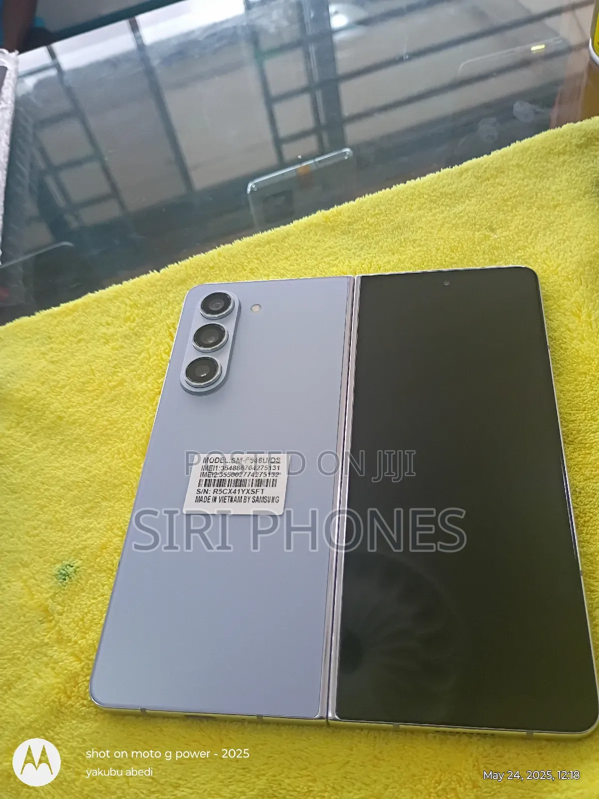 New Samsung Galaxy Fold 5G 512 GB Gray