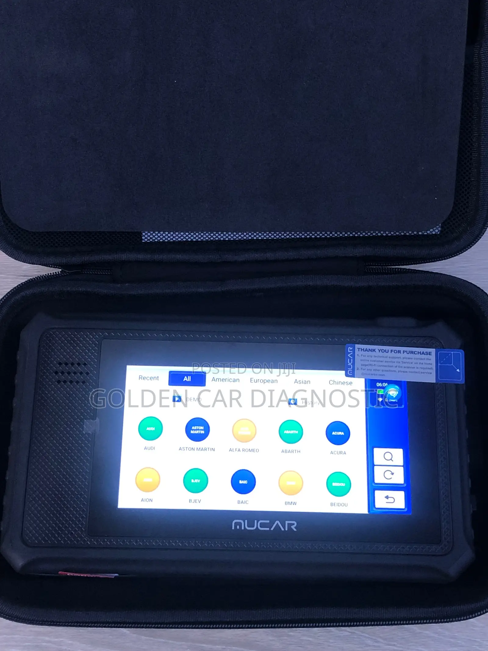Mucar Vo6 Bluetooth Obd2 Car Diagnostic Scanner