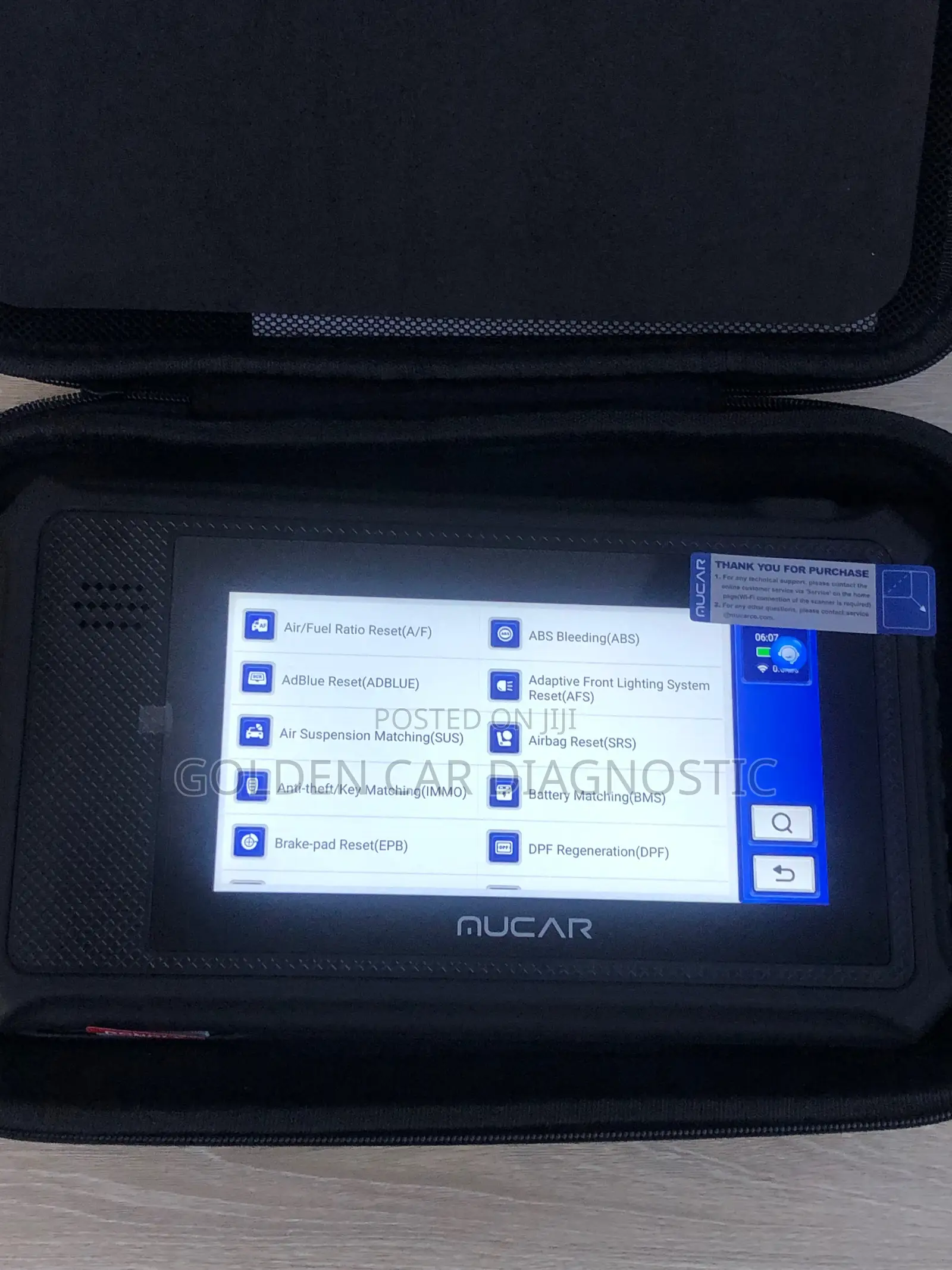 Mucar Vo6 Bluetooth Obd2 Car Diagnostic Scanner