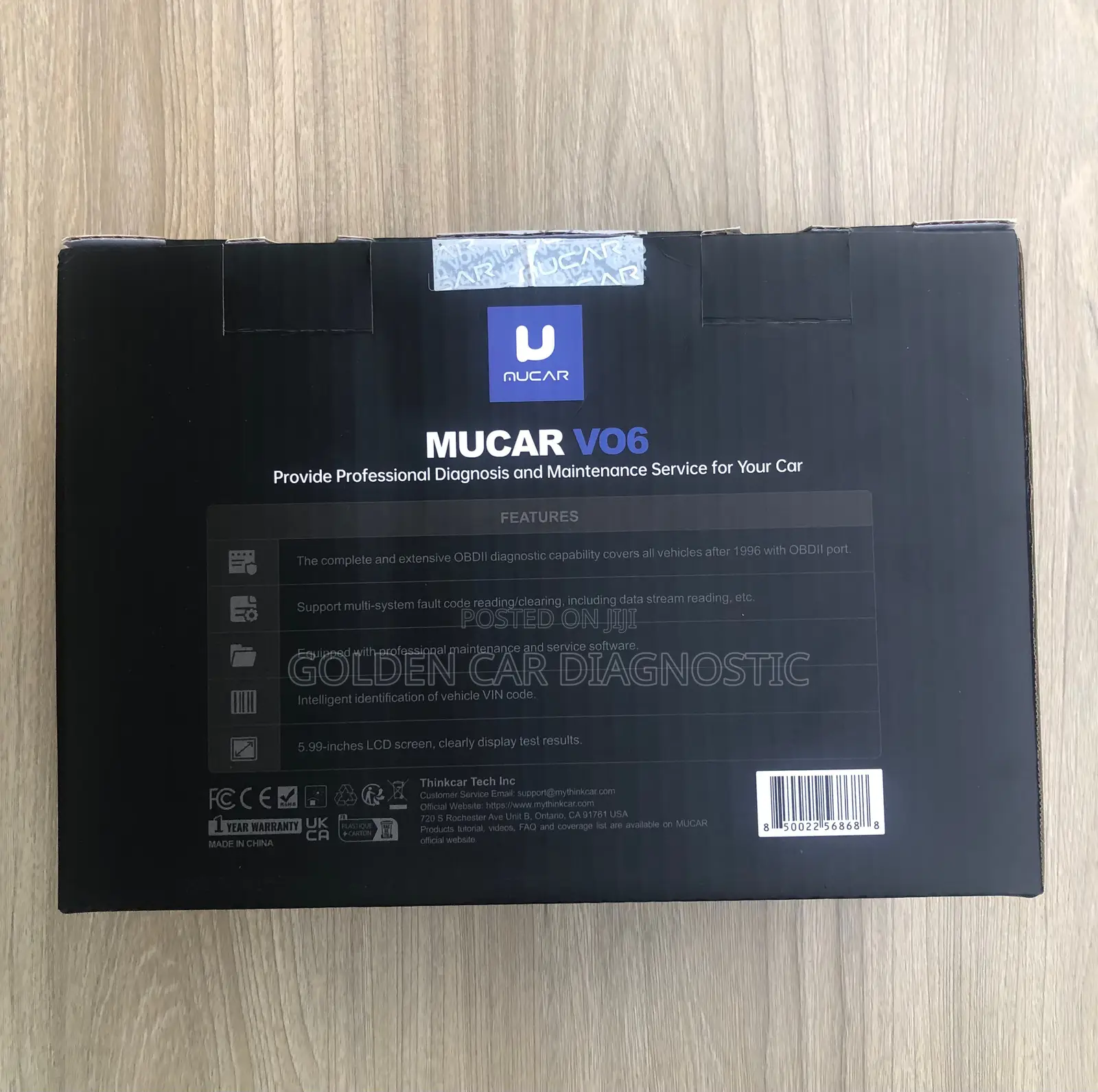 Mucar Vo6 Bluetooth Obd2 Car Diagnostic Scanner