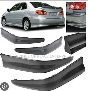 Toyota Corolla 2003 2004 2006 2007 2008 Back Bumper Spoiler