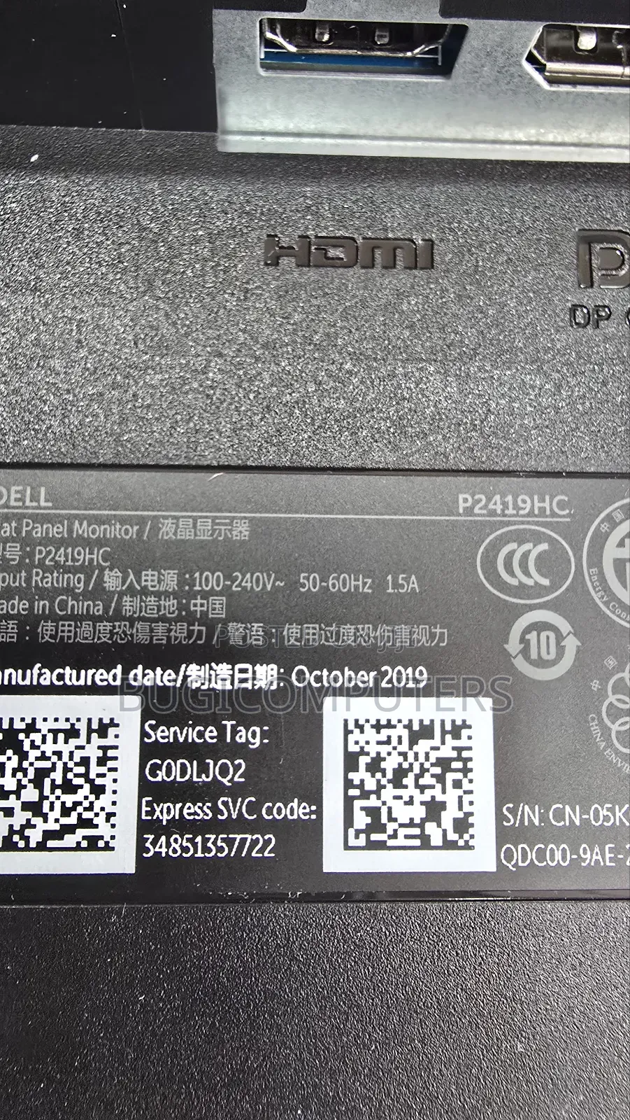24-Inch Edgeless FHD Monitor With Type-C Port