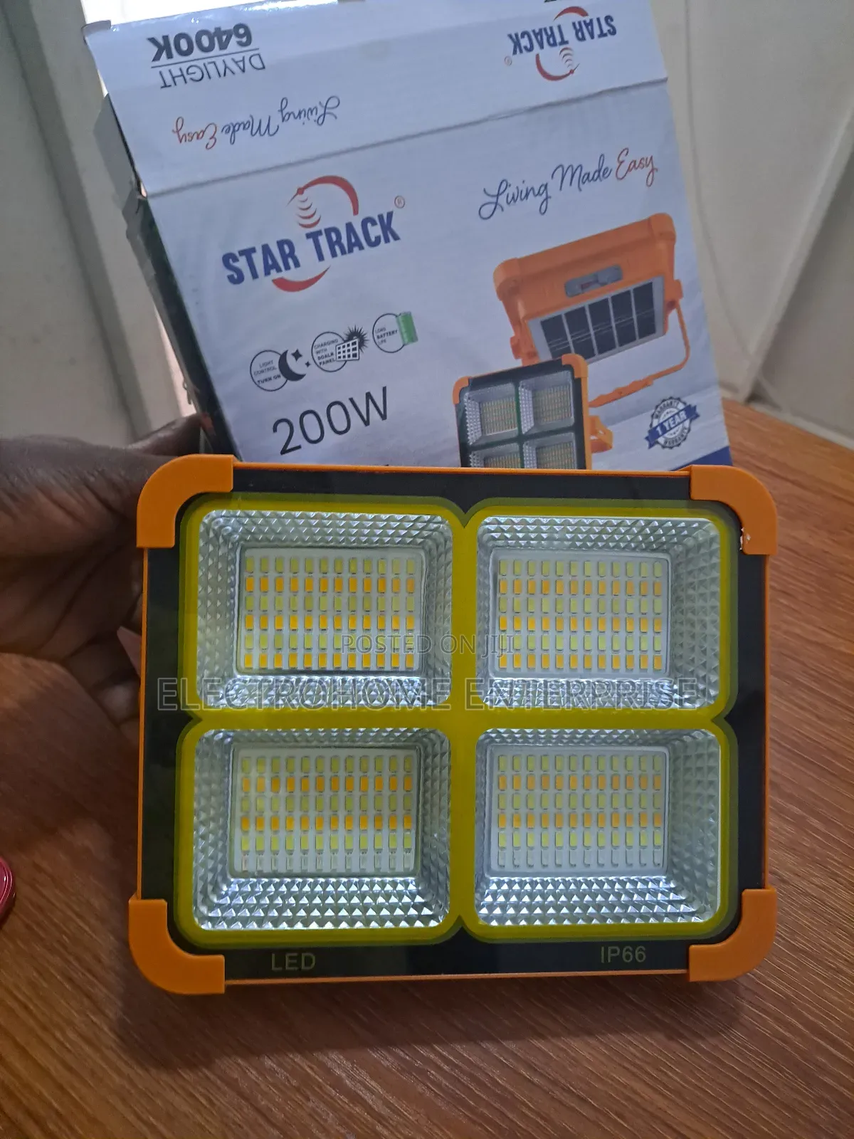 Star Track Solar Light