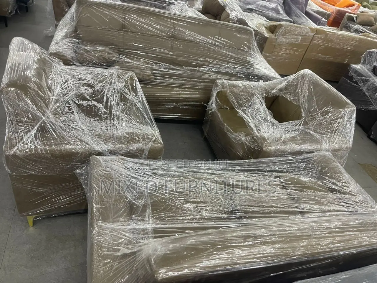 Sofa (Turkish Made ) 2 Singles 3 in 1 + 2in1