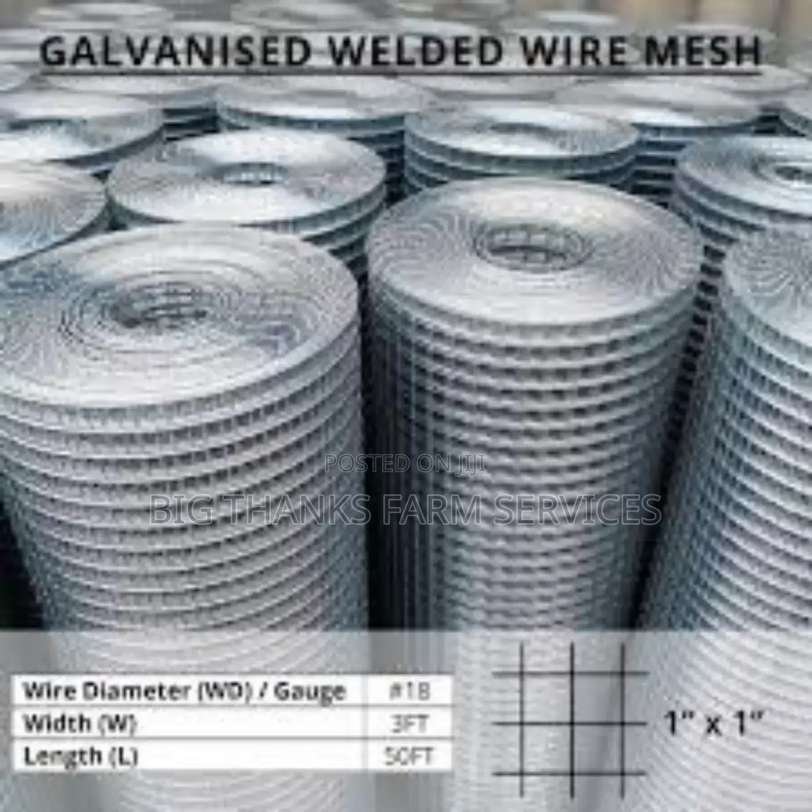 Wire Mesh,Standard 1*1 for All Cages