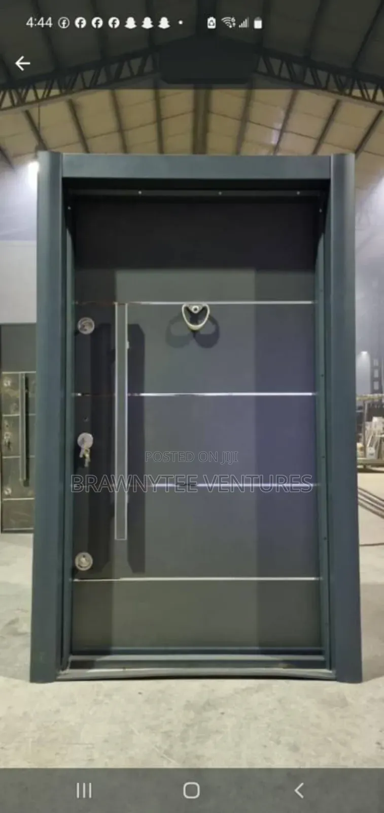 B. Alucubond Security Door