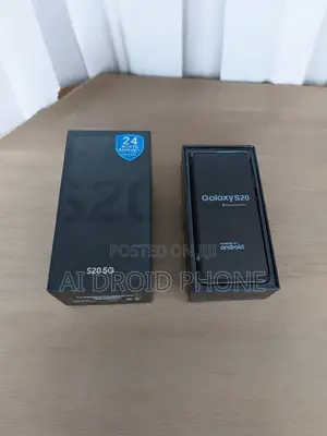 New Samsung Galaxy S20 128 GB Black