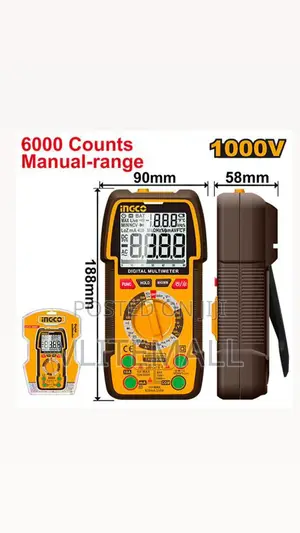 Ac/Dc Clamps Meter 1000v