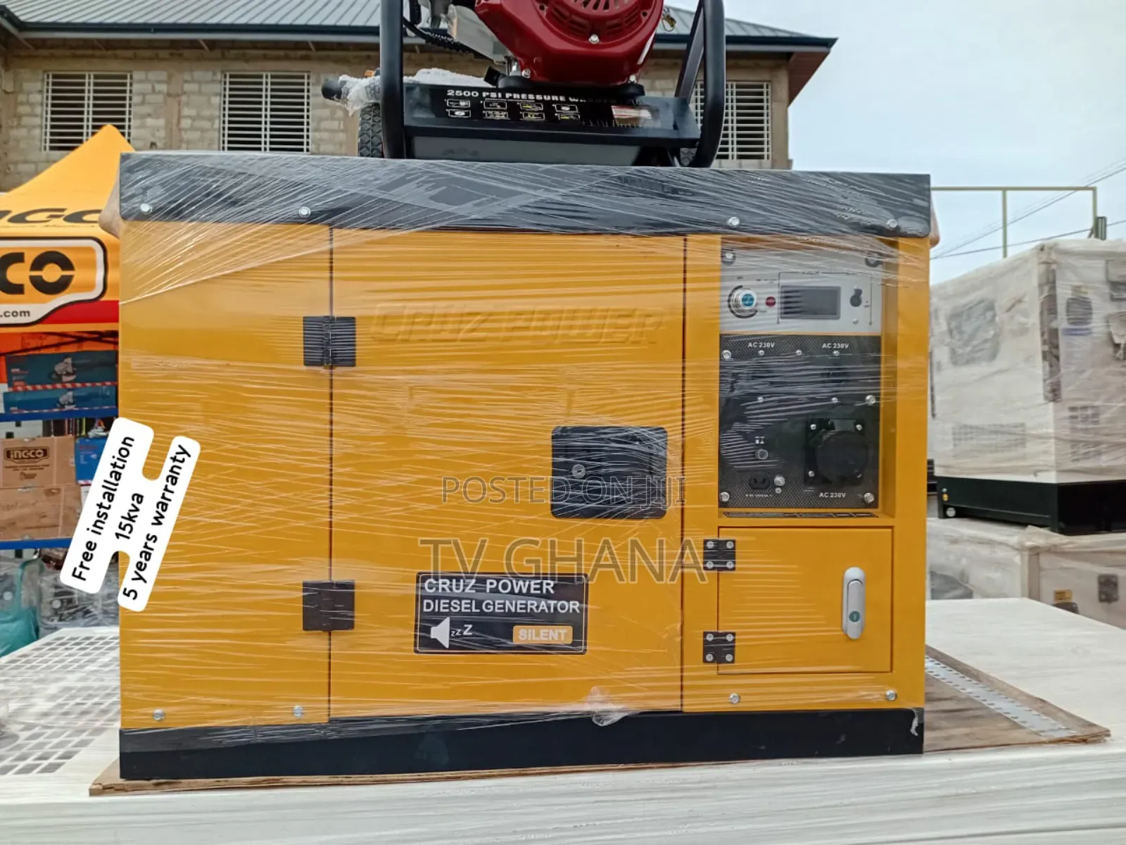 Luminaengine 15kva Silent Cruz Power 15kva Diesel