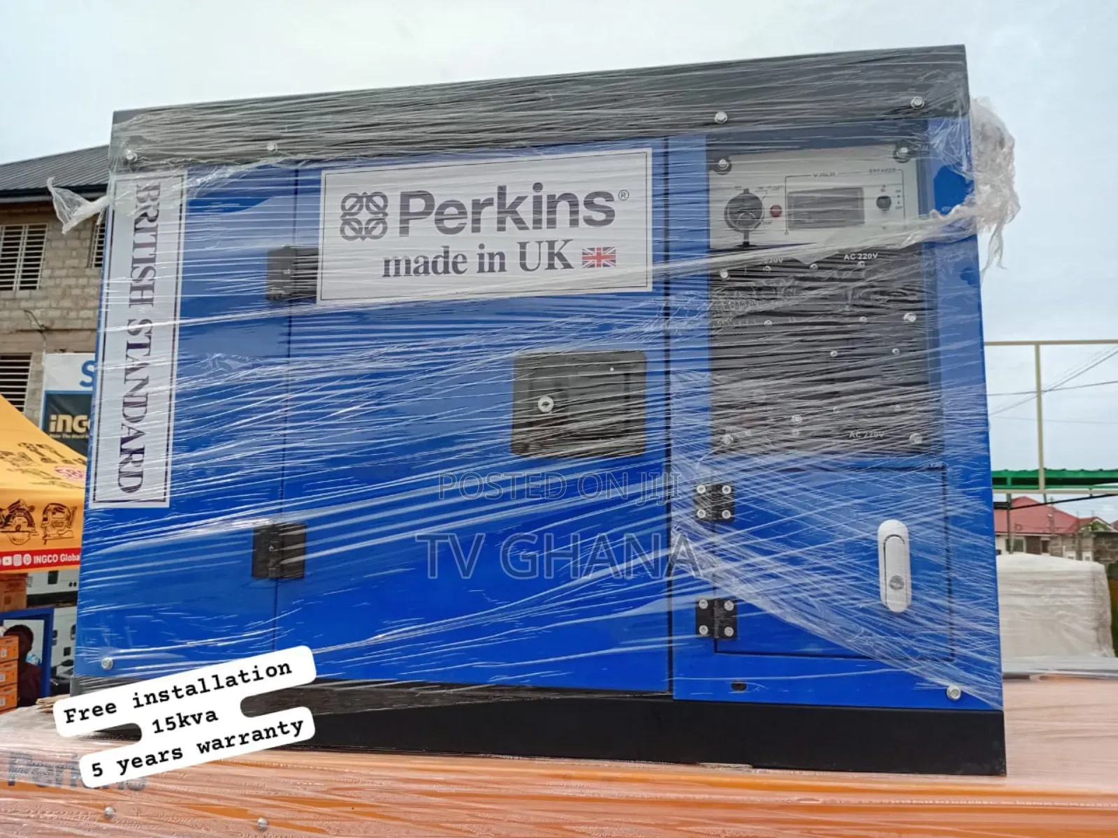 Corepowerx 15kva Silent Perkins 15kva Diesel
