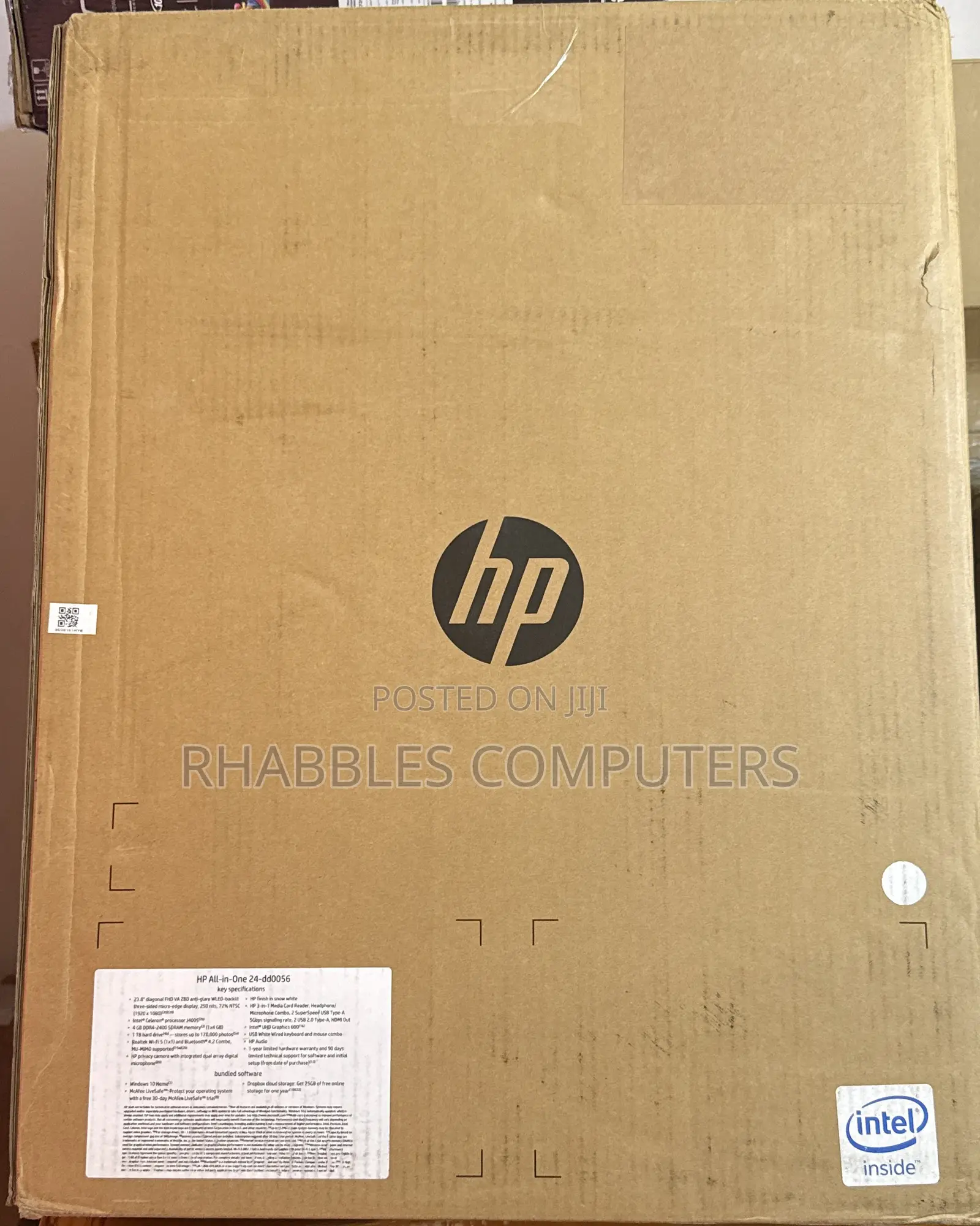 New Desktop Computer HP 4GB Intel HDD 1T