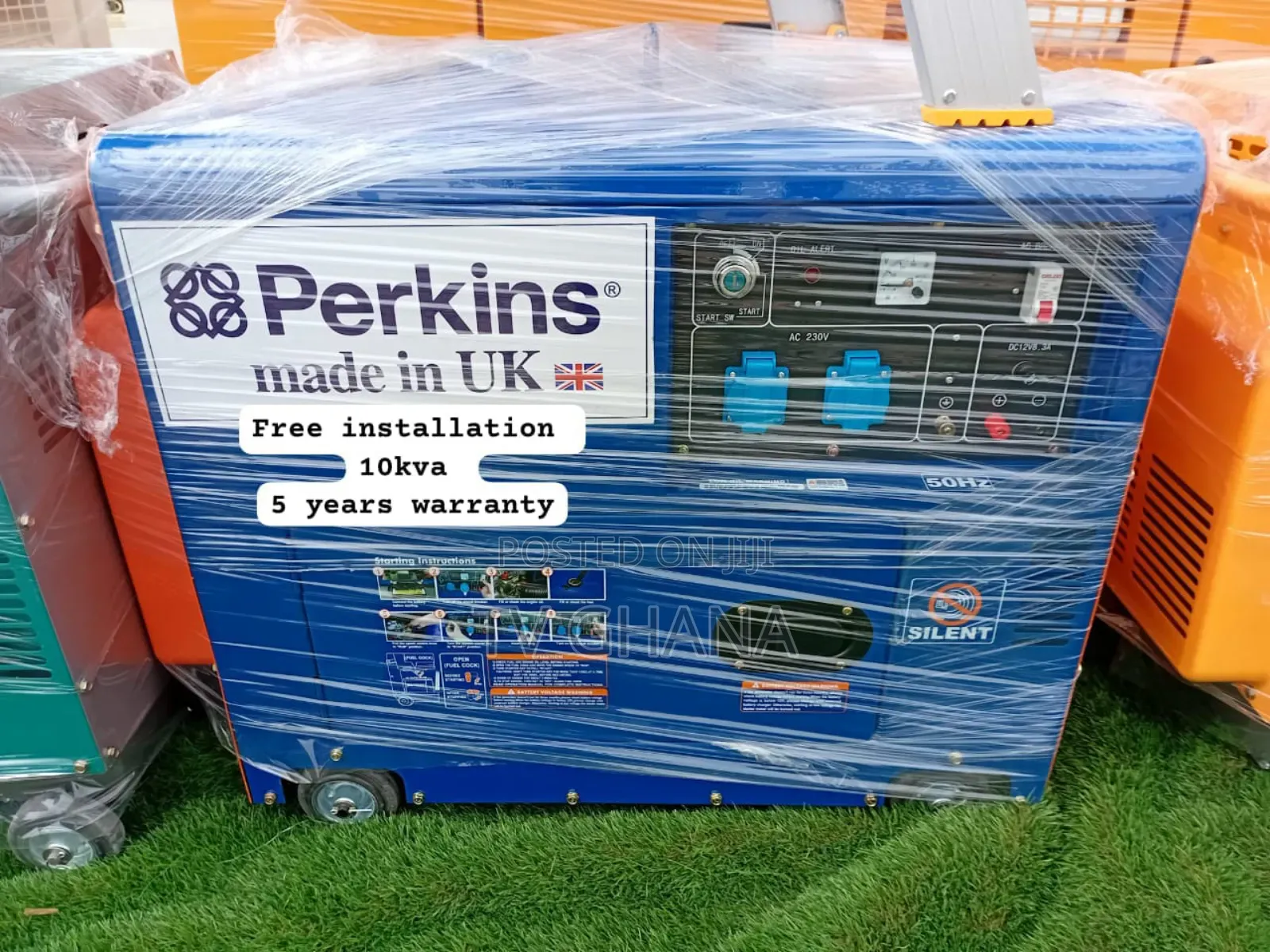Vortexmatrix 10kva Silent Perkins 10kva Diesel