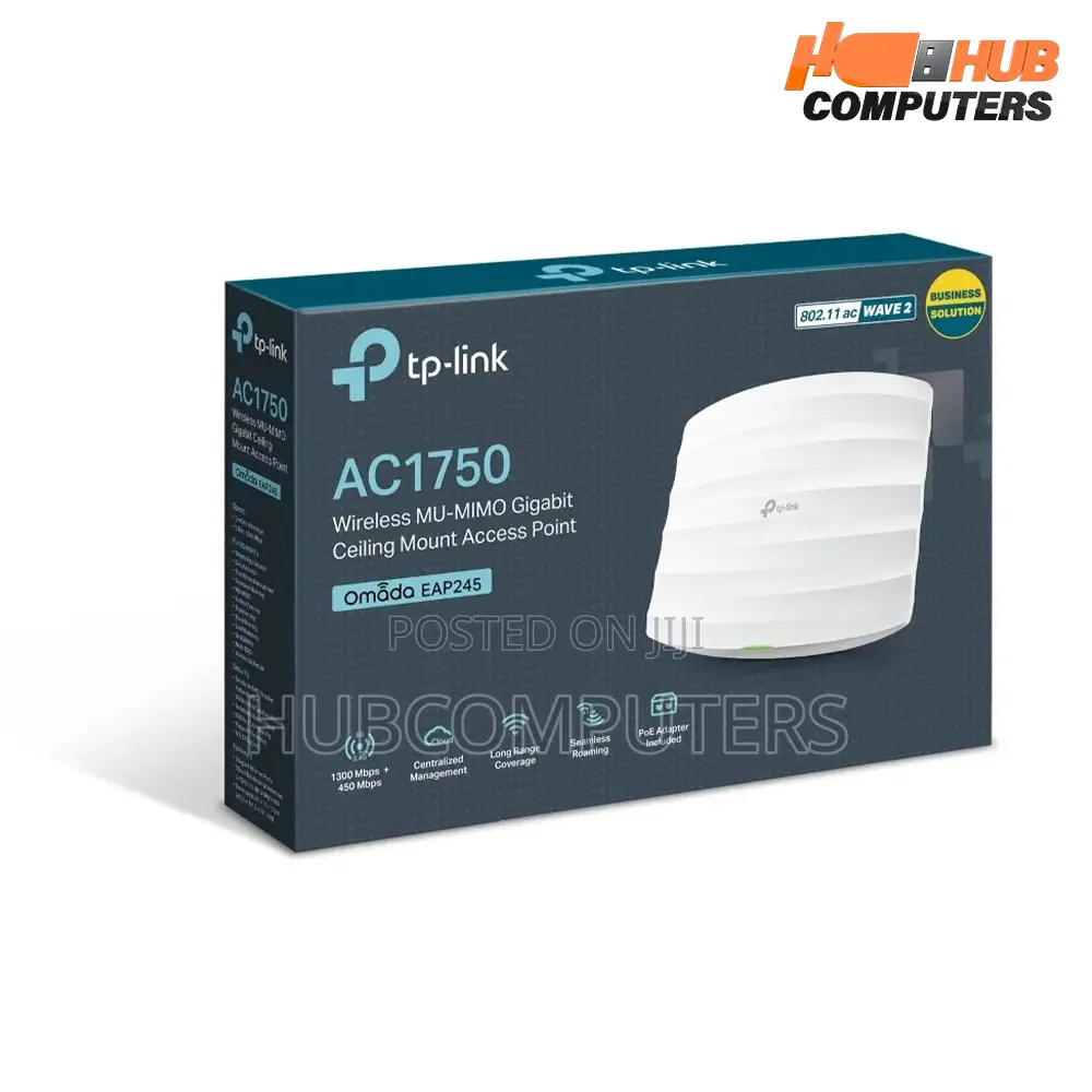 Tp-Link Wireless Gigabit Ceiling Access Point Eap245-Indoor