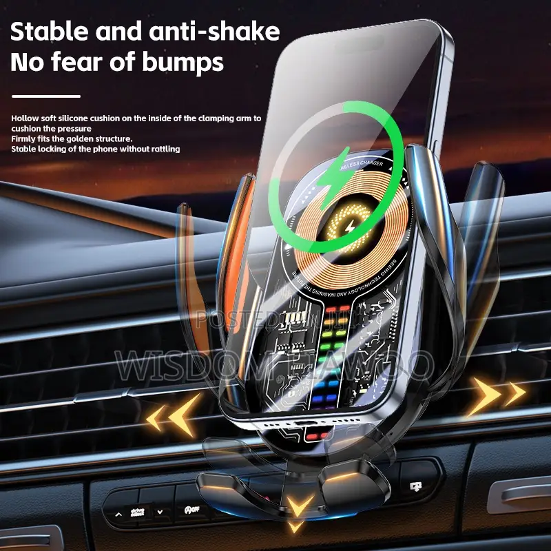 Wireless Charging Car Phone Holder