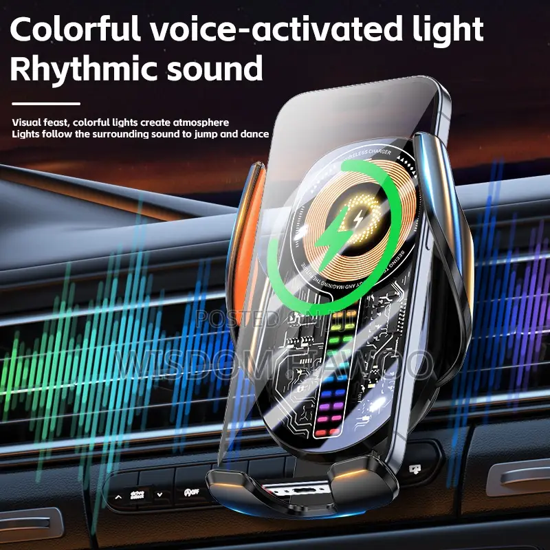 Wireless Charging Car Phone Holder