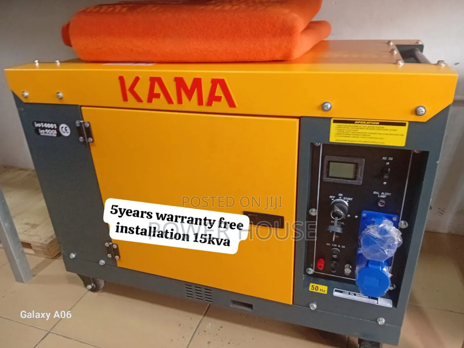 Quantum Core Kama Generator 15kva Diesel 15kva 16500watts