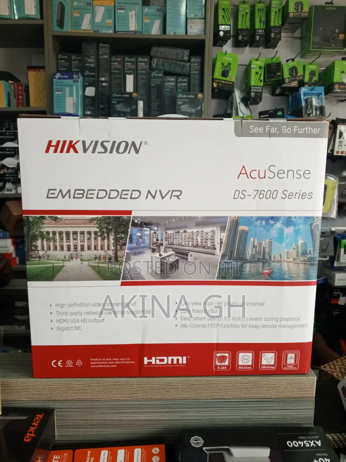 Hikvision Acusense 32ch Poe NVR Ds-7632nxi-/16