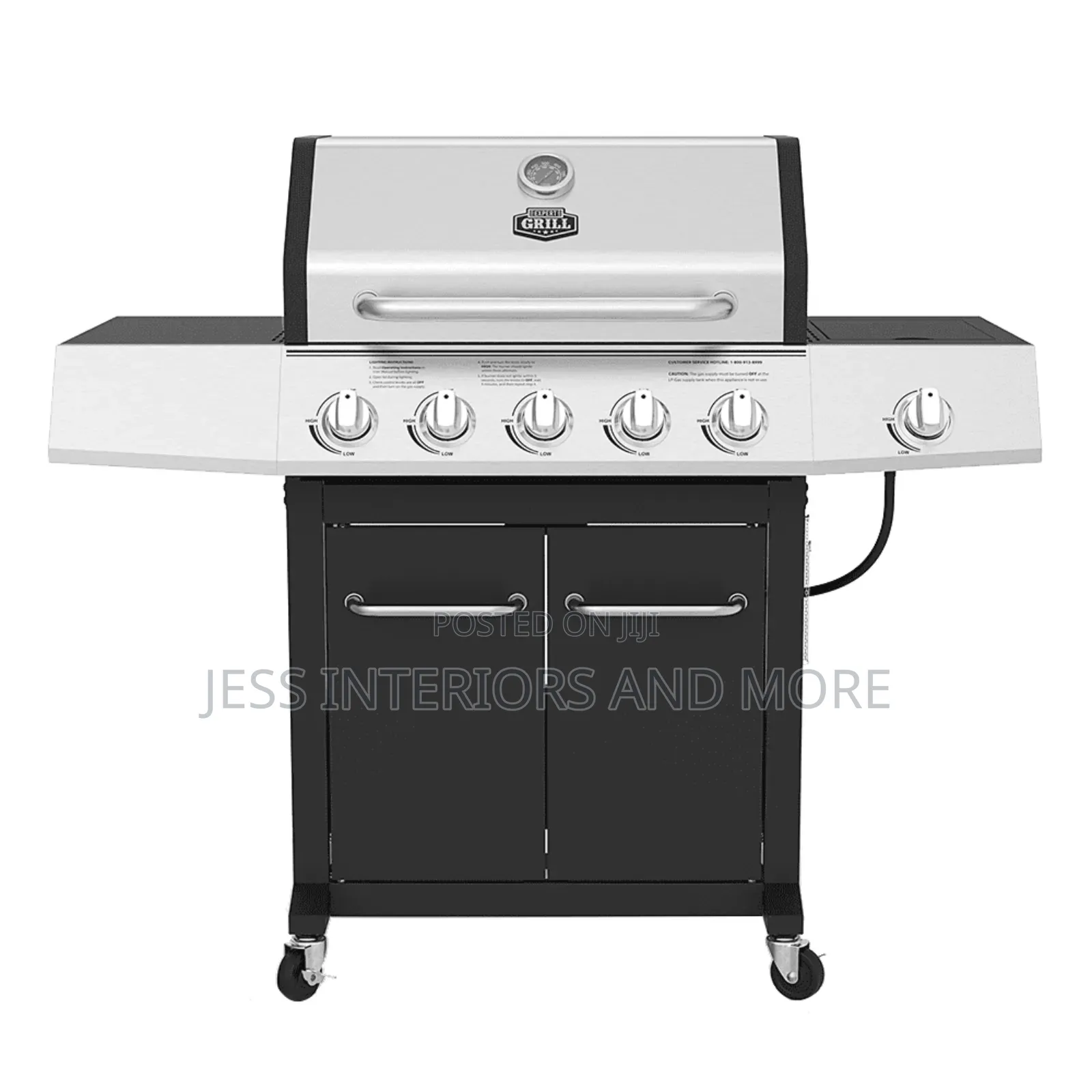 Expert Grill 5-Burner Gas BBQ Grill