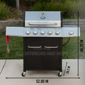 Expert Grill 5-Burner Gas BBQ Grill