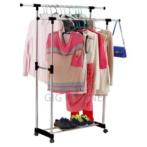 Photo - Telecoplc Clothes Rack