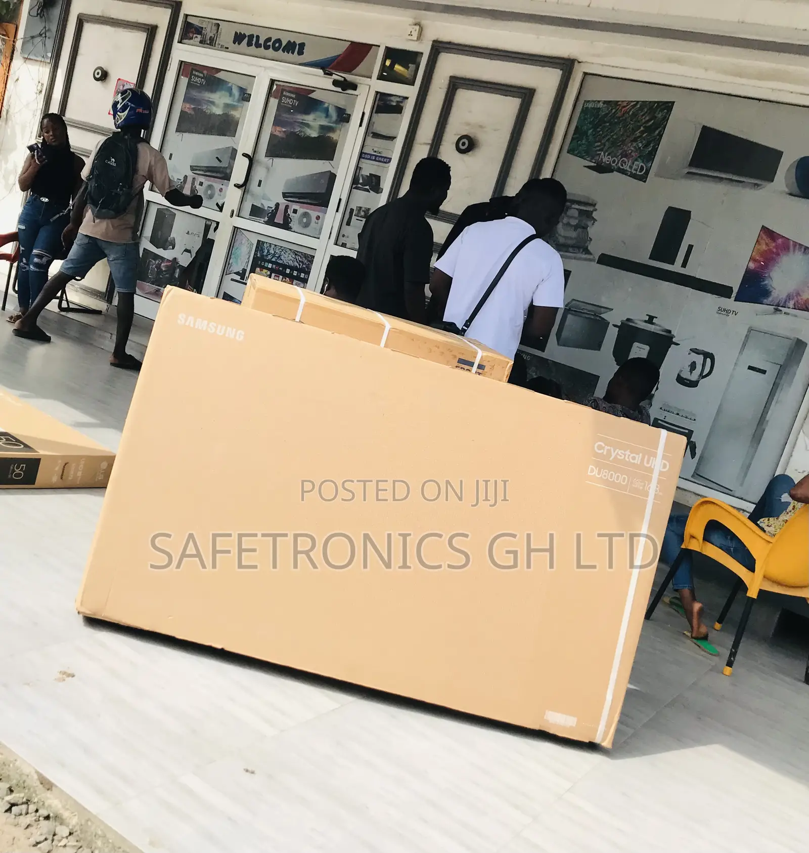 Original 65 Inch Crystal Android Samsung Led Du70 Tv