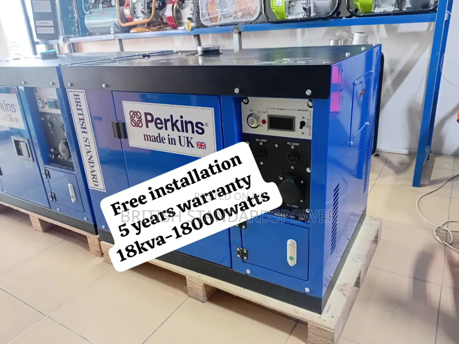 Uninterrupted Power Sources 18kva Diesel Generator Silent