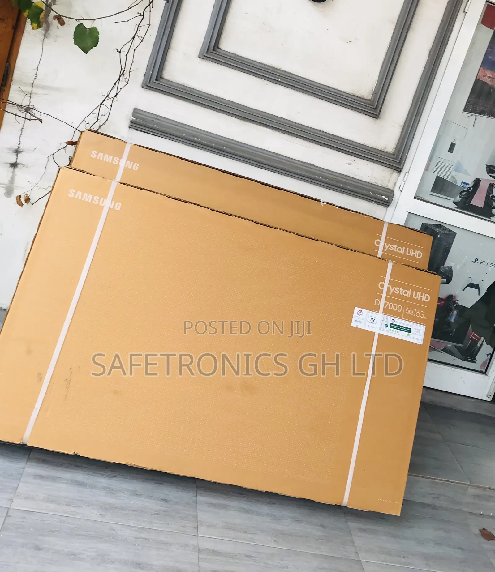 Kindly Order 65 Inch Crystal Android Samsung Cu70 Tv