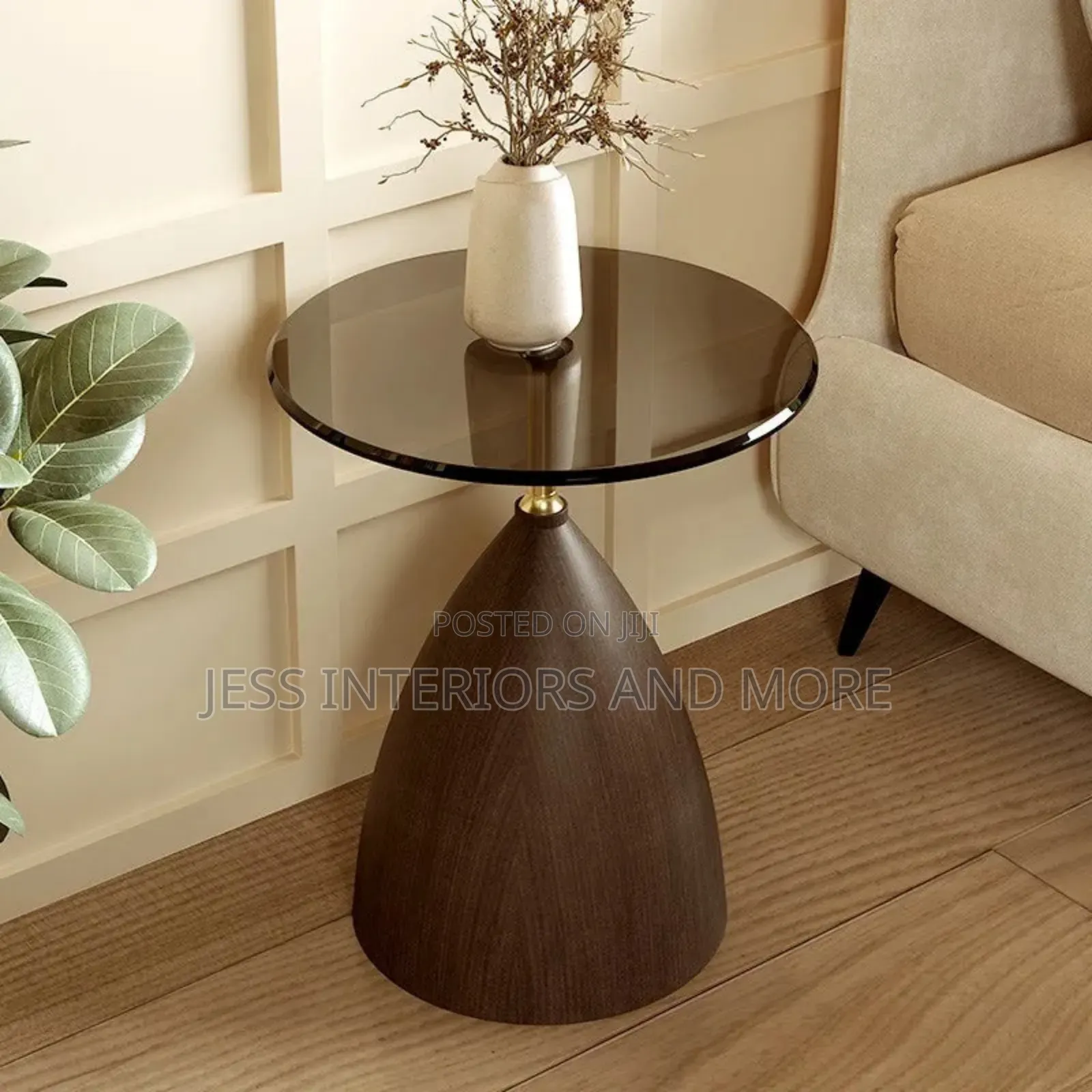 Side Table(Cone Shaped Base)